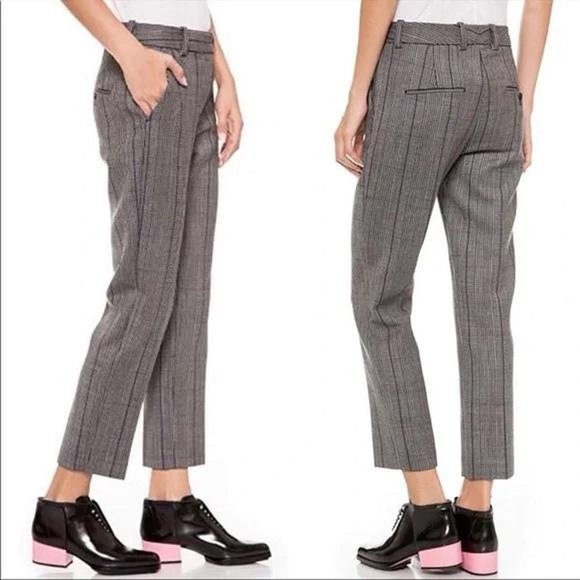 3.1 Phillip Lim Glen Plaid Pencil Pants - Picture 1 of 8
